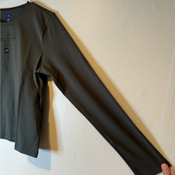 YZY Yeezy Gap 75 LS Crewneck Green Size M NEW‎ Kanye Womens - Picture 3 of 6